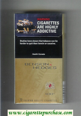 Benson and Hedges 100s cigarettes canada